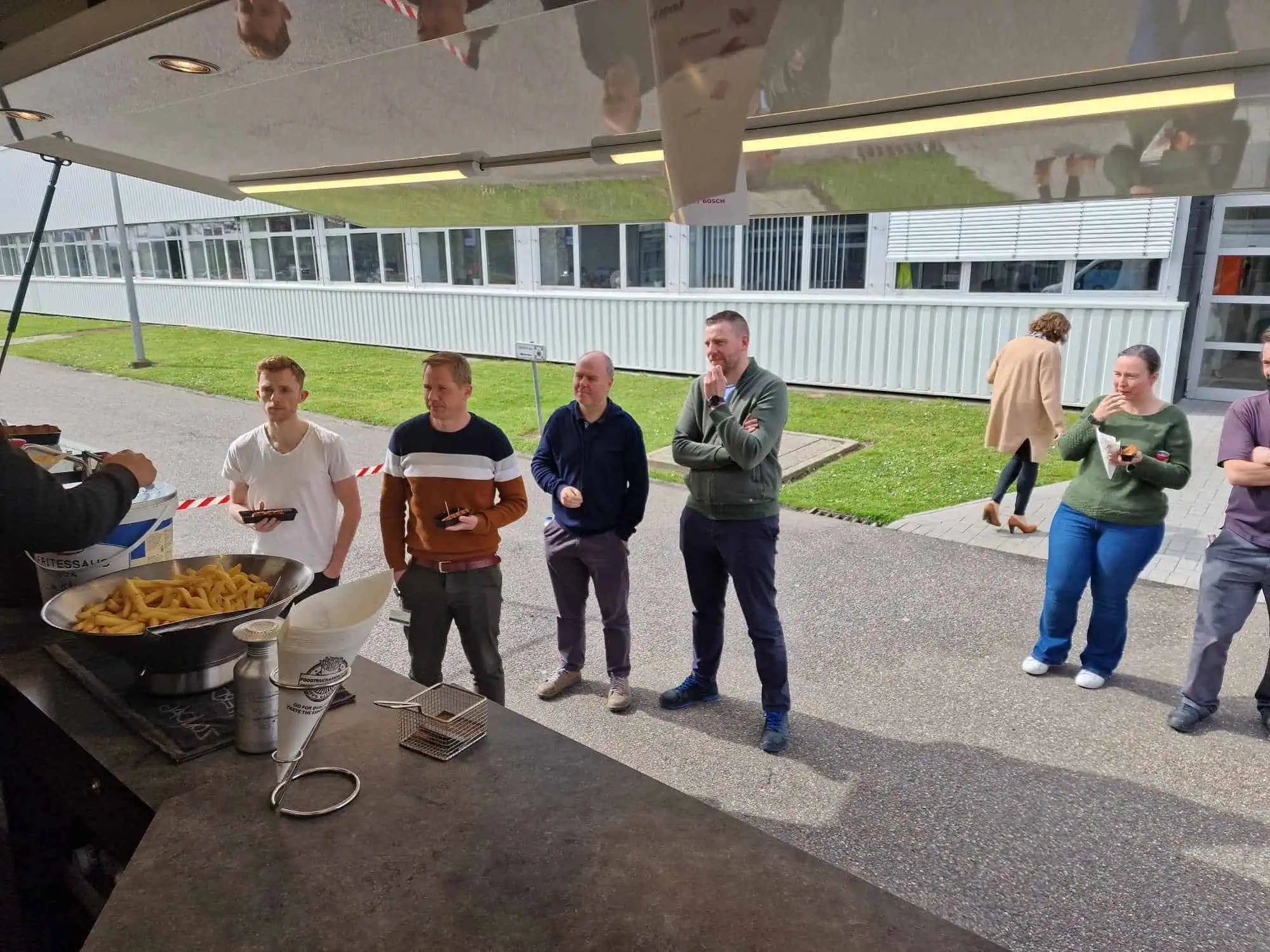 mobiele frituur tienen