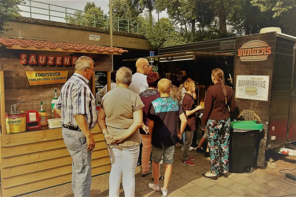 communiefeest mobiele frituur